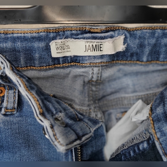 TOPSHOP MOTO JAIME JEANS MID WASH - Picture 9 of 11